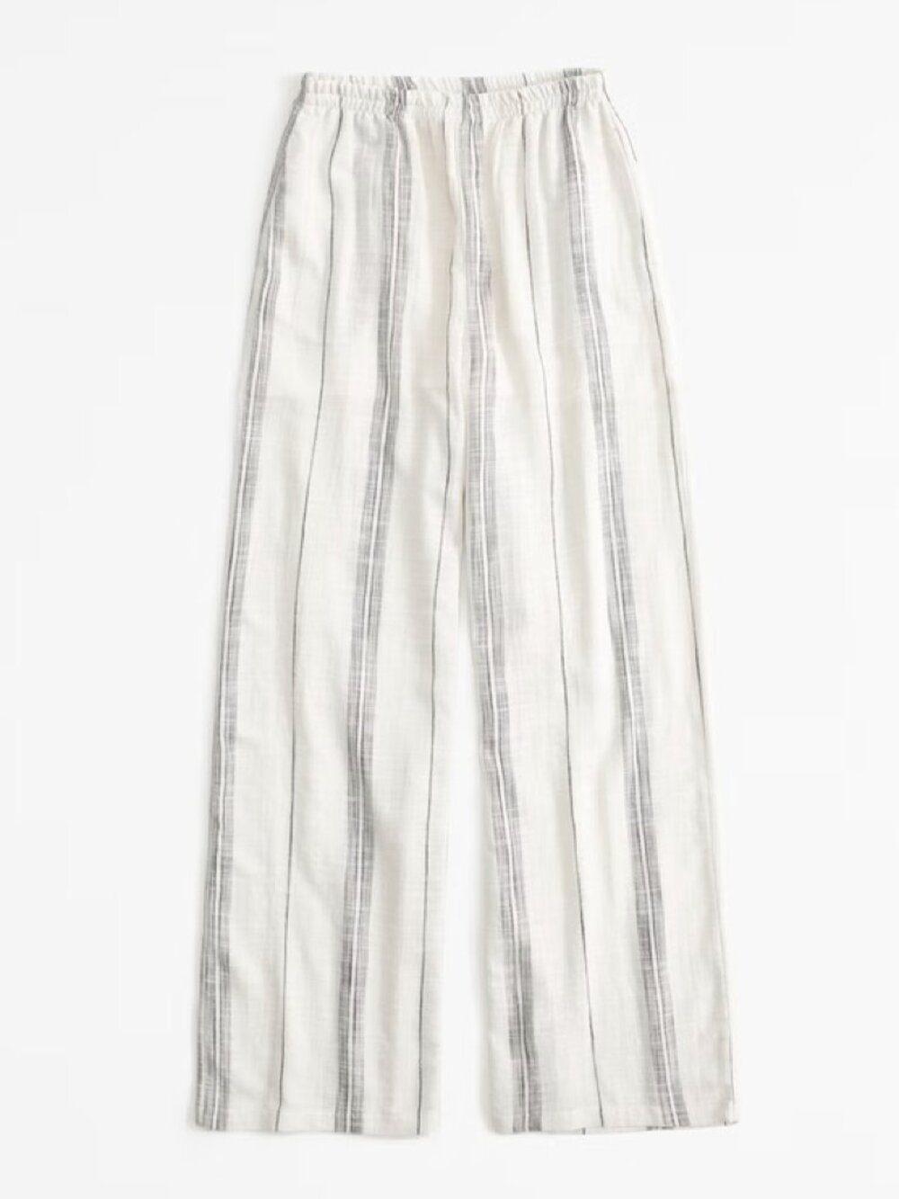 Abercrombie & Fitch Linen Cropped Pant